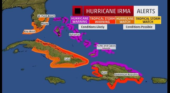 AntonioAustinTX's tweet photo. #IRMA - LATEST WARNINGS, SURGE, HURRICANE TRACK THIS HOUR...
#IrmaTrack #hurricaneirma2017
https://t.co/ycwR1tM9NI https://t.co/e1HQCg8ywE