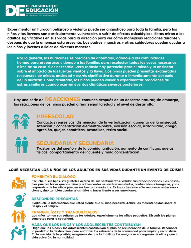 4 cosas para ayudar a tus hijos después del Huracán