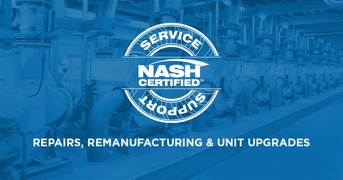 You bought a NASH pump for a reason – keep it that way with NASH CERTFIED™ Service. ora.cl/GG4BU