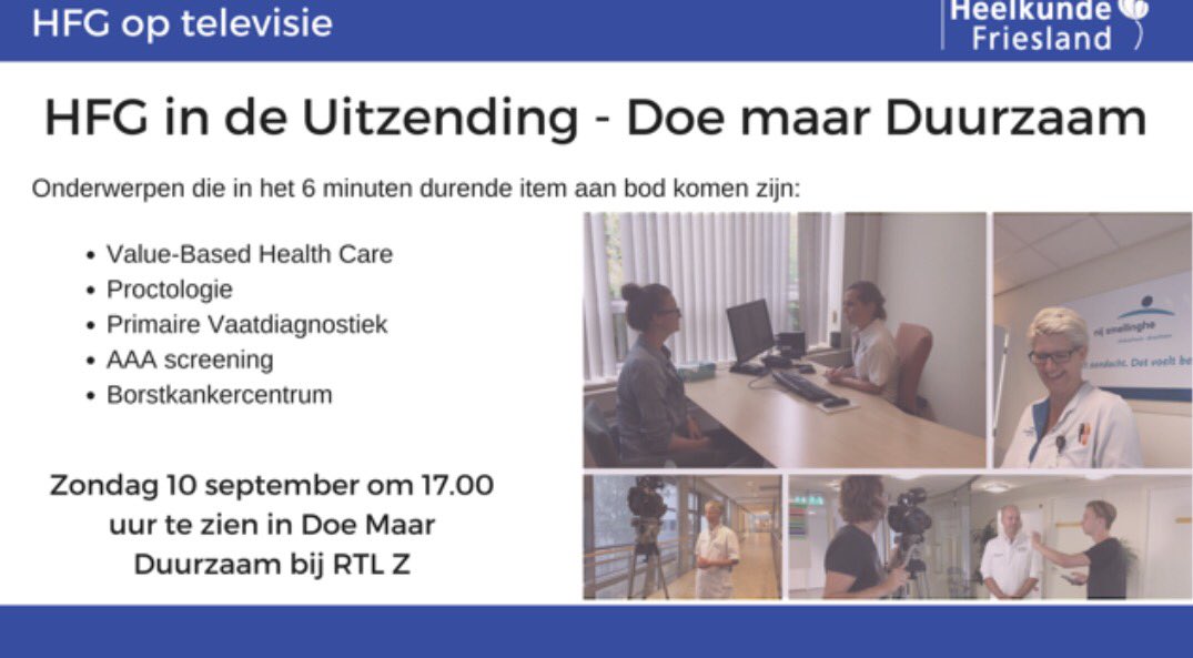 Marald1's tweet image. Value Based Healthcare Congres @VUmcAmsterdam #VBHC zie zondag praktische toepassing op @RTLZ door @heelkundefrl