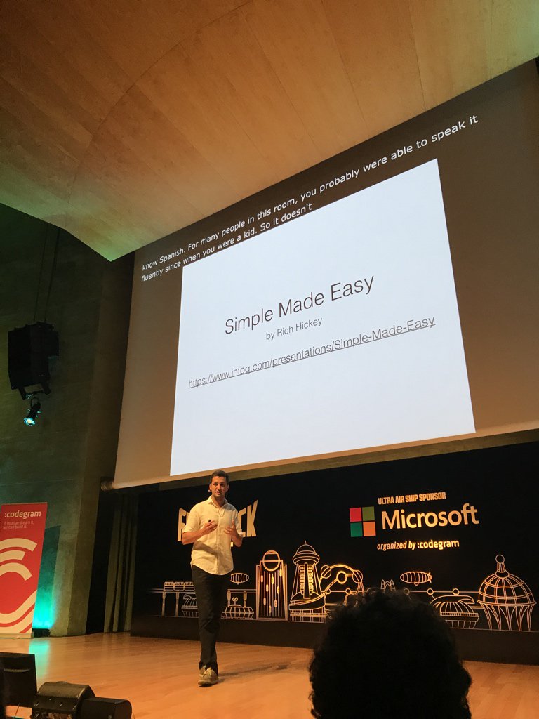A good shoutout to a very good classic talk in <a href="/hasanove/">Emin Hasanov</a>’s take on ClojureScript + React Native talk :)