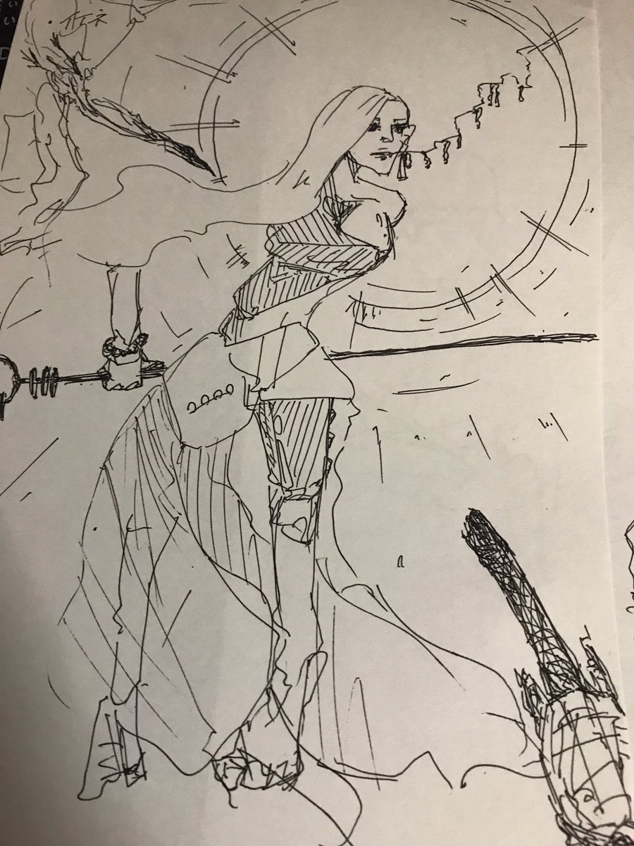 久々に落書きしたらキマッたので、載せ 