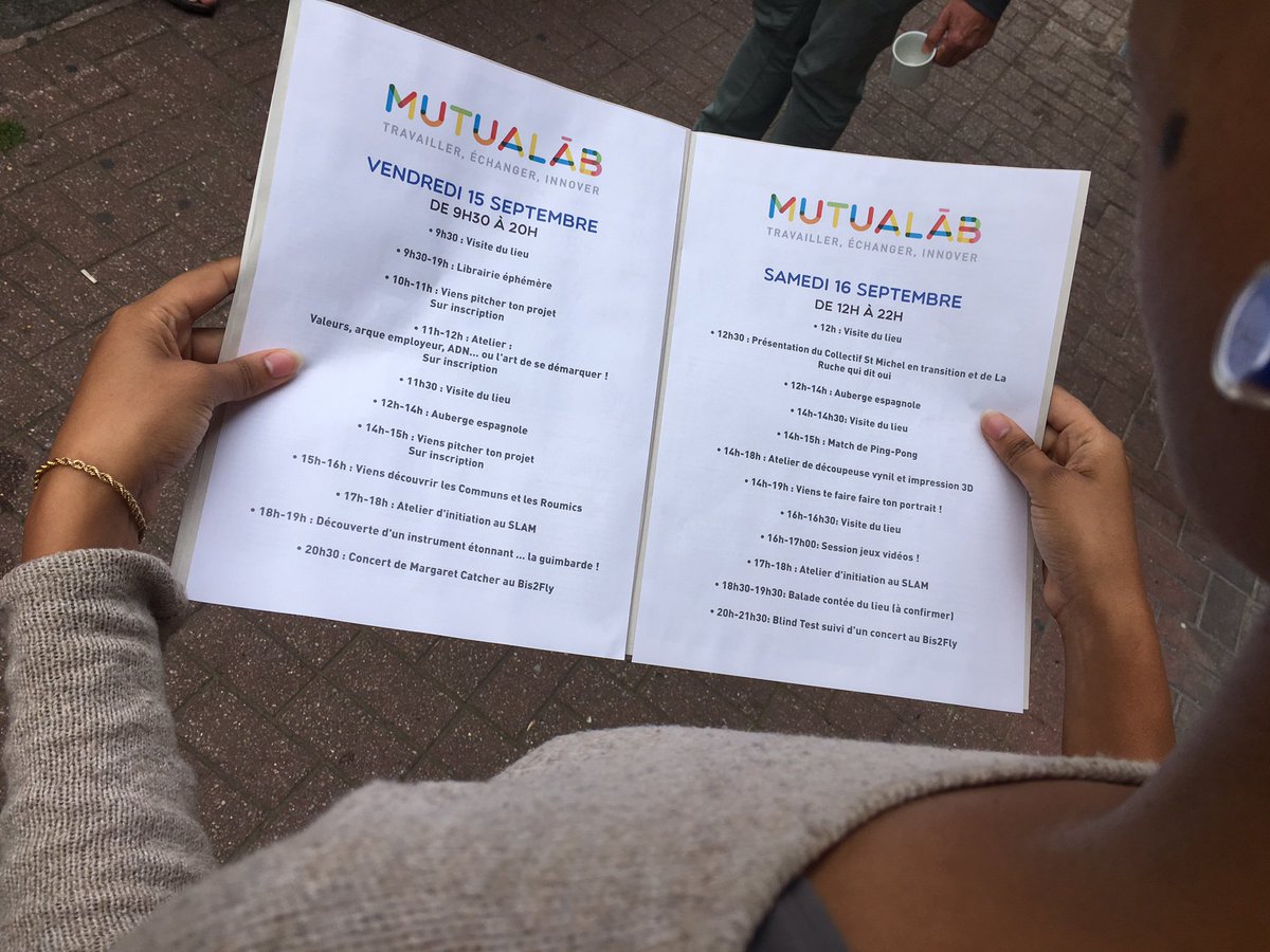 mutualab's tweet photo. Il se passe quoi le week-end du 15 septembre à Lille ? ... 🧐#rentree #PortesOuvertes #mutualab https://t.co/EXFpPIqXUo