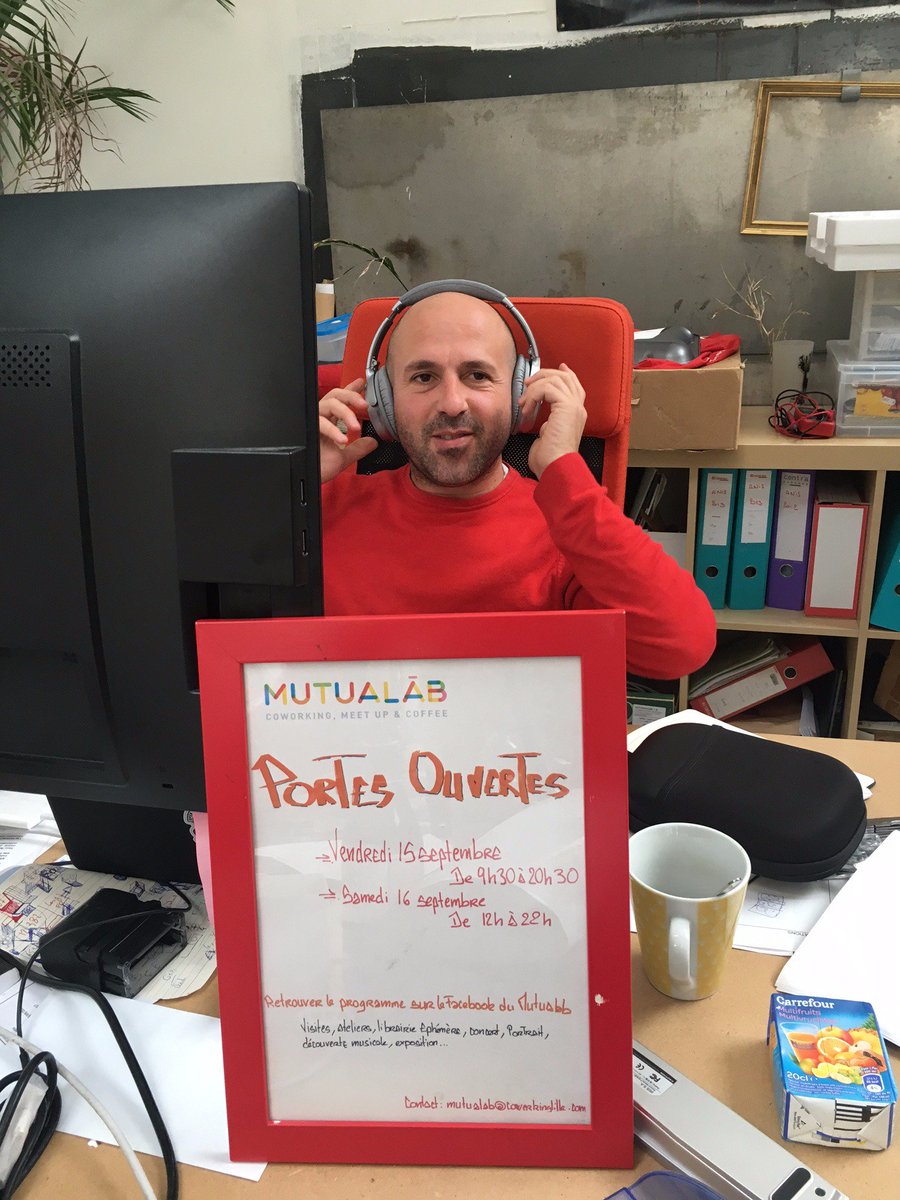 mutualab's tweet photo. Il se passe quoi le week-end du 15 septembre à Lille ? ... 🧐#rentree #PortesOuvertes #mutualab https://t.co/EXFpPIqXUo