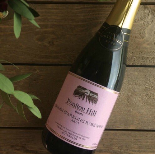 Excited to have the exceptional, &amp; local, <a href="/PoultonVineyard/">Poulton Hill Estate</a> English Sparkling Rose on our wine list. Perfect to enjoy a glass before dinner!
