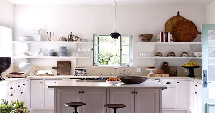 50 Stylish Kitchens That Make A Case For Exposed Shelving elledecor.com/design-decorat…