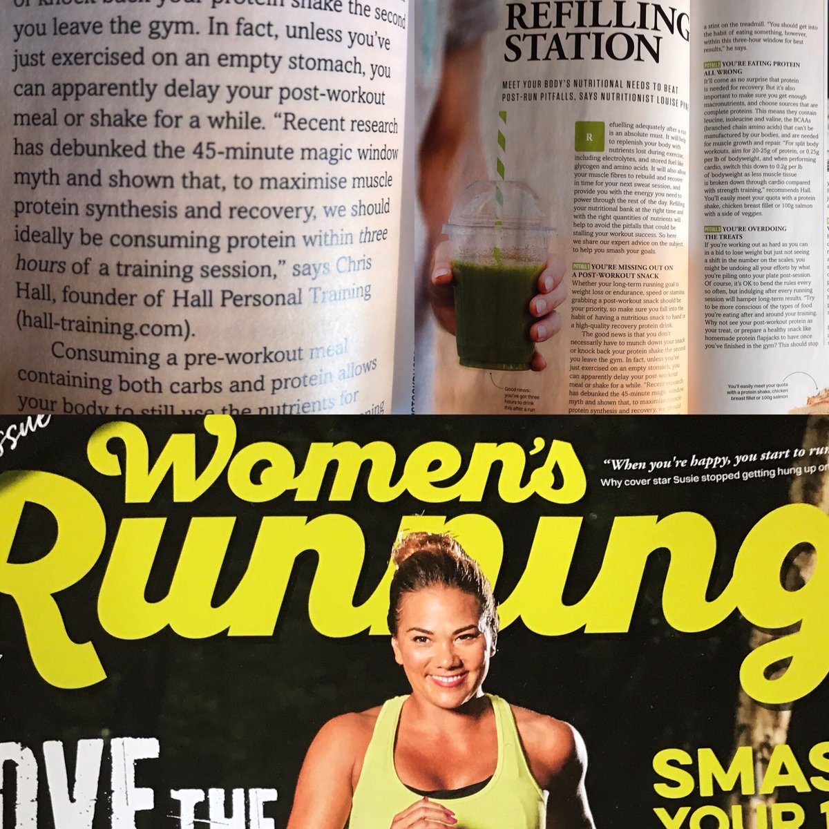 Hall_Training's tweet image. Need tips on nutrition for running? We've been giving our best advice to @Womensrunninguk! #running #nutrition #TopTipsThursday