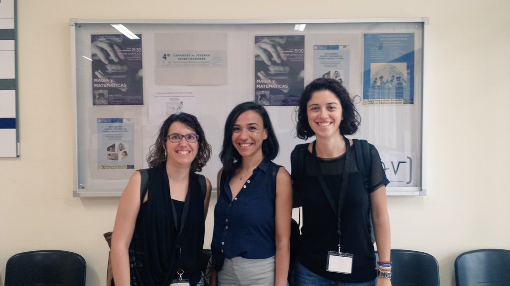 GRBIO_BCN's tweet photo. Sesión Estadística y Probabilidad en el IV Congreso de jóvenes investigadores RSME   @rsmejovenes https://t.co/VIU9npQGeK