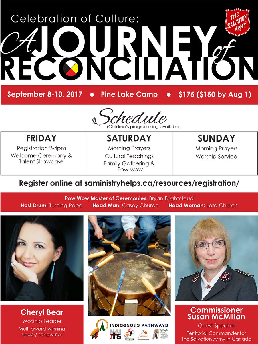 tsacalgary's tweet image. The Salvation Army are partnering with #IndigenousPathways to host a family gathering &amp;amp; Pow Wow this weekend. ow.ly/dasL30eZ0Et