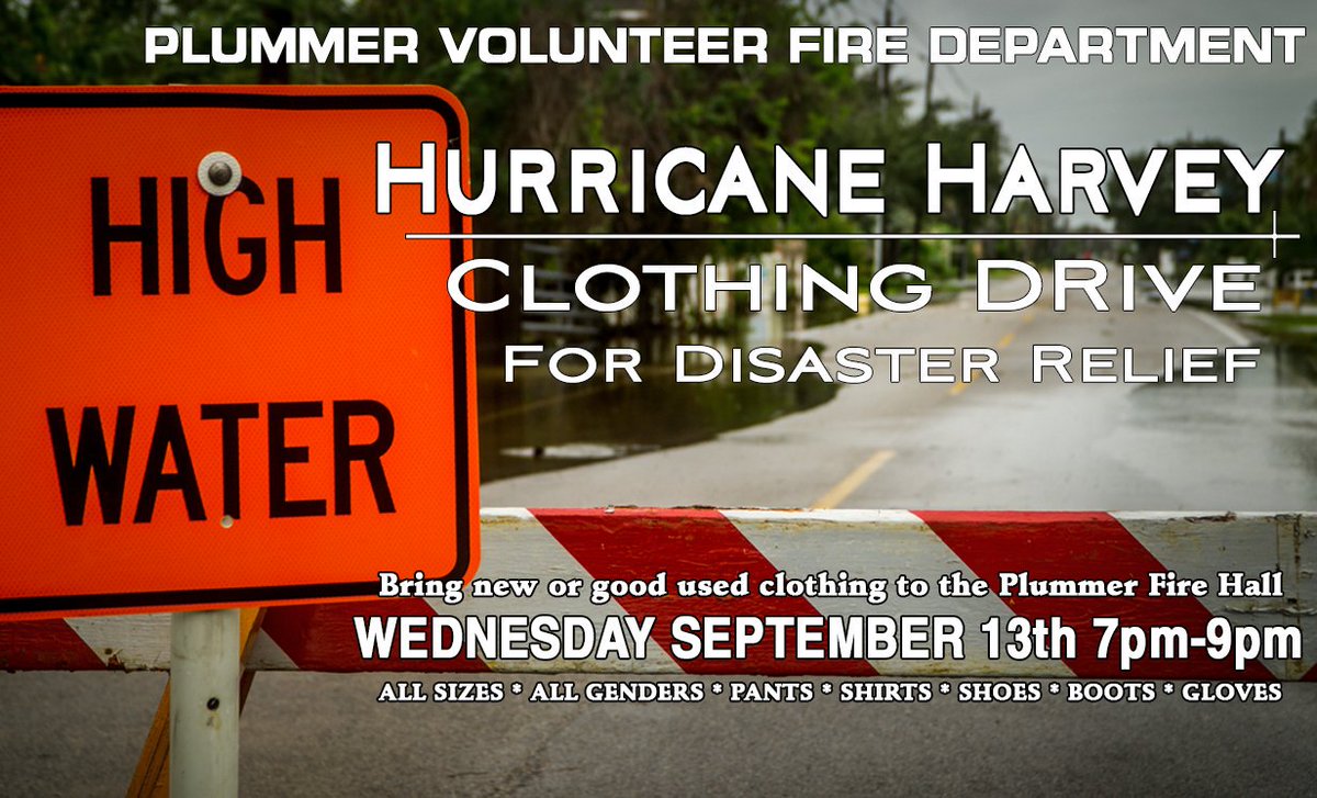 PlummerFD's tweet image. #HurricaneHarvey #hurricaneirma2017 #Amazon #givebackbox #RedCross