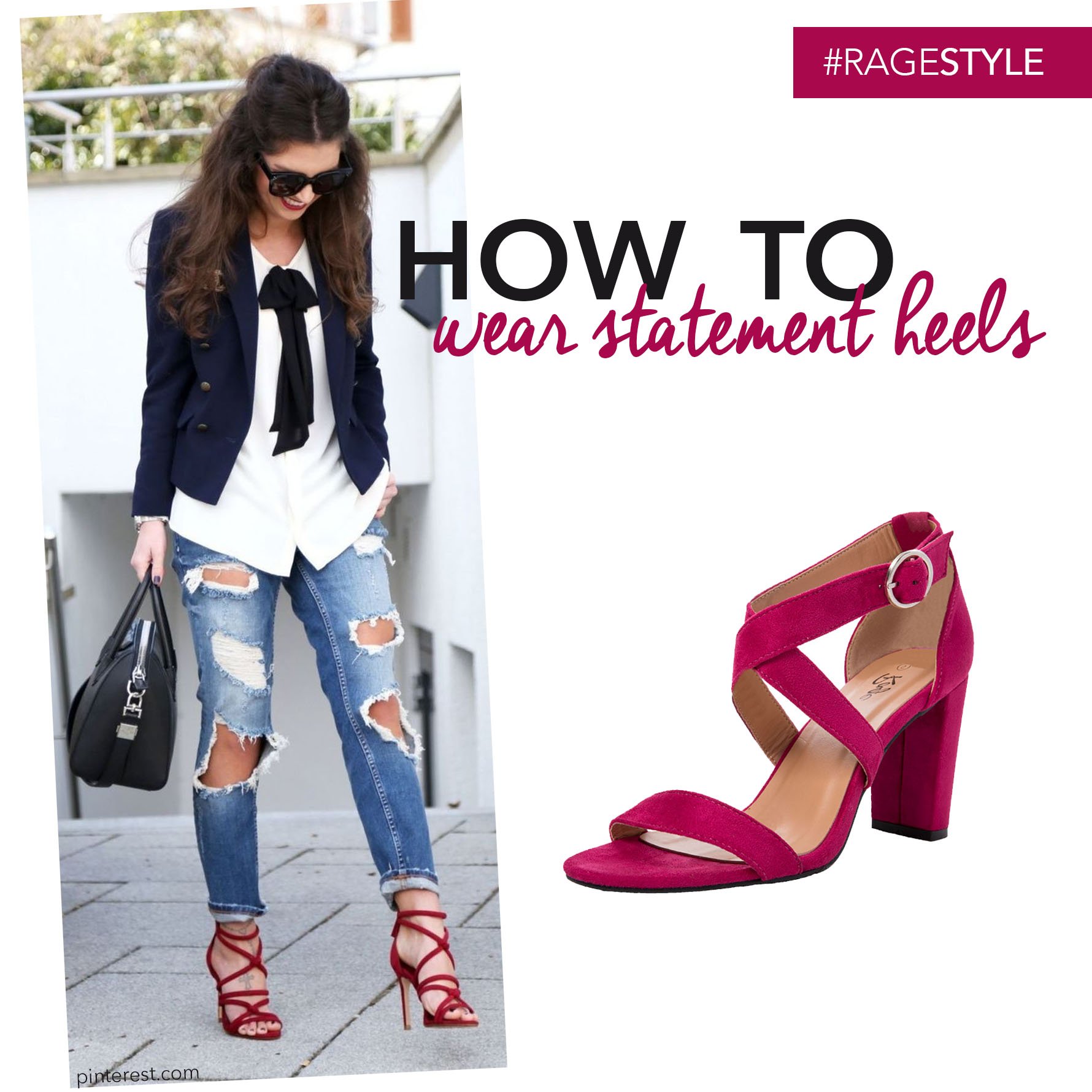 Ladies heels cheap at rage