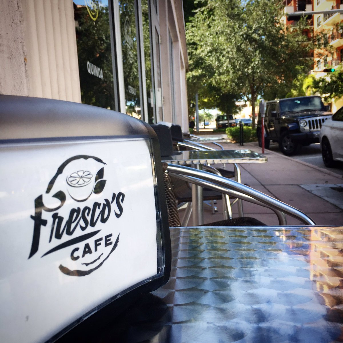 _frescoscafe's tweet photo. who knows what the next few days will bring, come and join us while we enjoy this sunshine ☀️ #frescoscafe #coralgables #miamisun https://t.co/2G8dgnunpZ