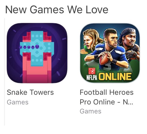 SetSnailStudio's tweet photo. This week Snake Towers is featured by @AppStoreGames in the new games we love section 🎉 https://t.co/RkUCAUiYOv