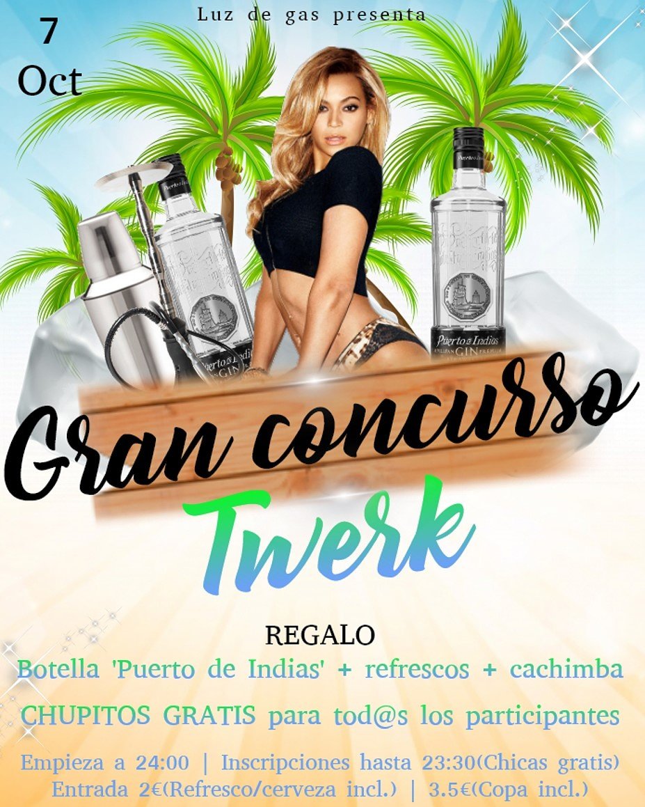 Luzdegas_torre's tweet photo. Abiertas Inscripciones para el Gran Concurso de TWERK!!
Es Gratis!! 💣🙈👏 https://t.co/KREwZcYWF3