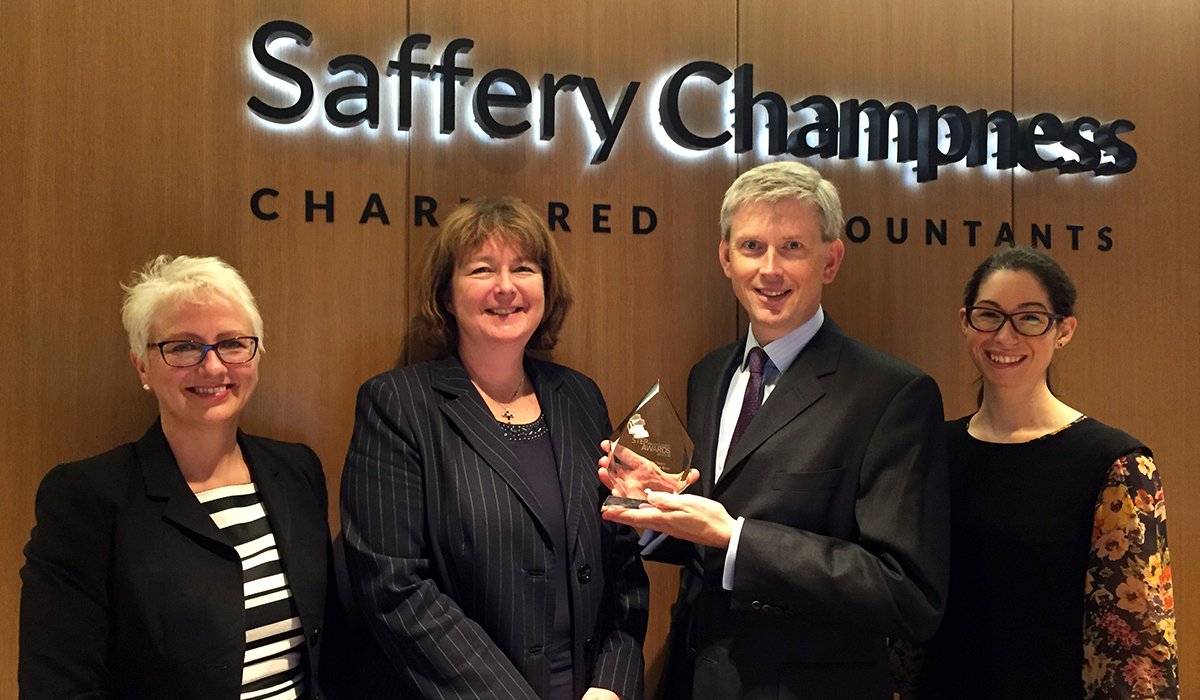 safferys's tweet photo. We are delighted to have been named Accountancy Firm of the Year (mid-size) at the @STEPSociety awards last night! https://t.co/SxptGzaedn https://t.co/xmb3pV5Ggh