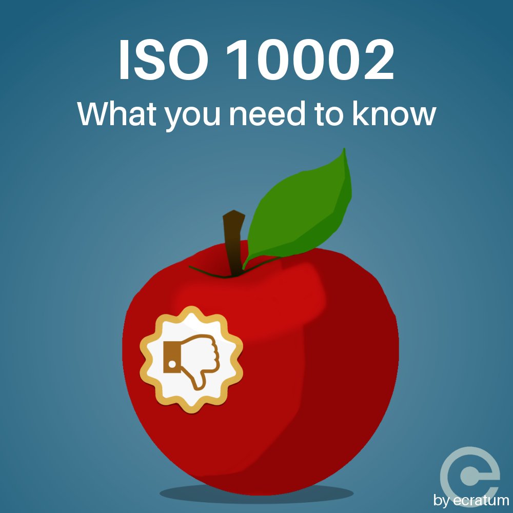 ecratum's tweet photo. #ecratum #Tips: #ISO 10002 - What you need to know https://t.co/PrzlJOWDwd #ISO10002 #CustomerSatisfaction #ComplaintsManagement #SRM #B2B https://t.co/PbiIbRRocT