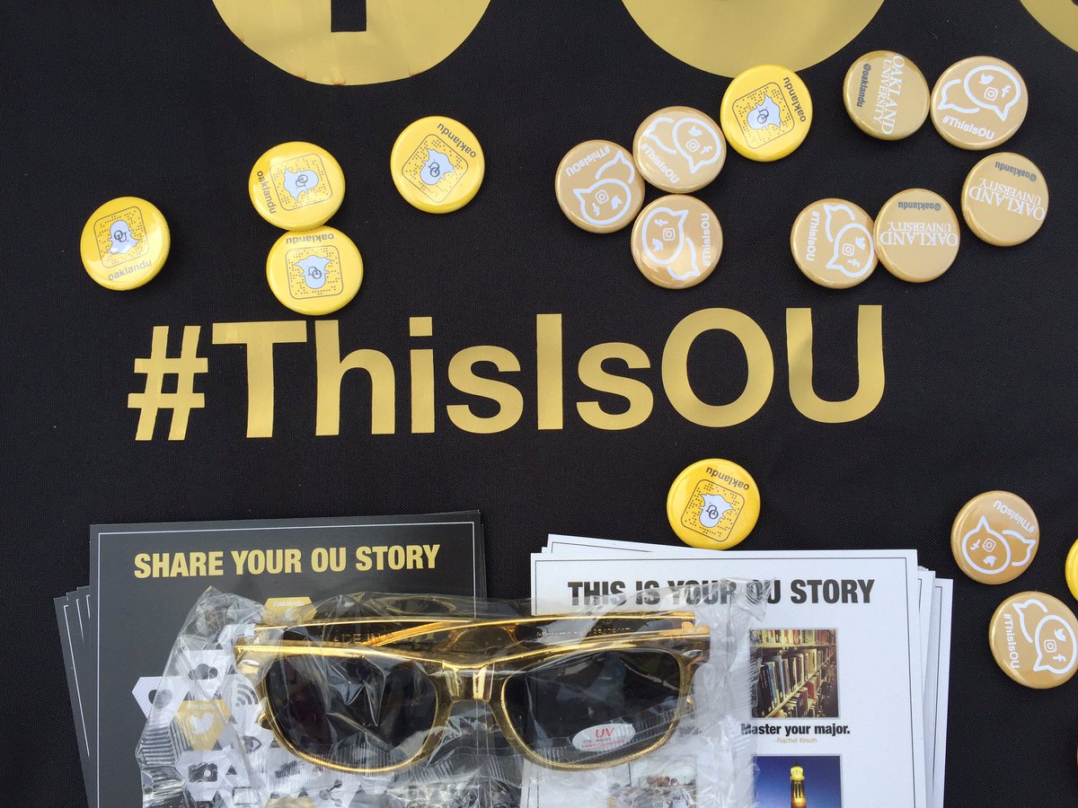 oaklandu's tweet photo. Find ways to get involved on campus (and of course get some free things) here at Grizzfest! 11-1 in front of Kresge Library! #ThisIsOU https://t.co/aT2hO4k2L6