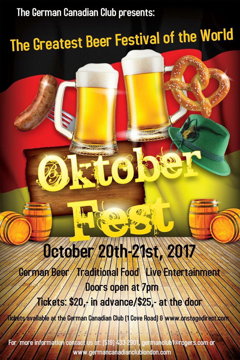 #ldnont's original #Oktoberfest is coming soon!!! Tickets now on sale!!! <a href="/London_Events/">londononevents4u</a> #ldnews