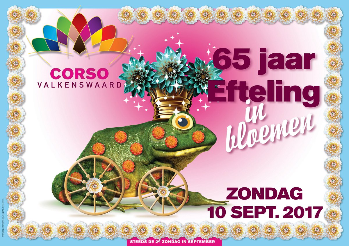 Let op! Vanaf morgen verschillende verkeersmaatregelen ivm Dahliarun en Bloemencorso #Valkenswaard Lees meer: bit.ly/2wbifXk ^KV
