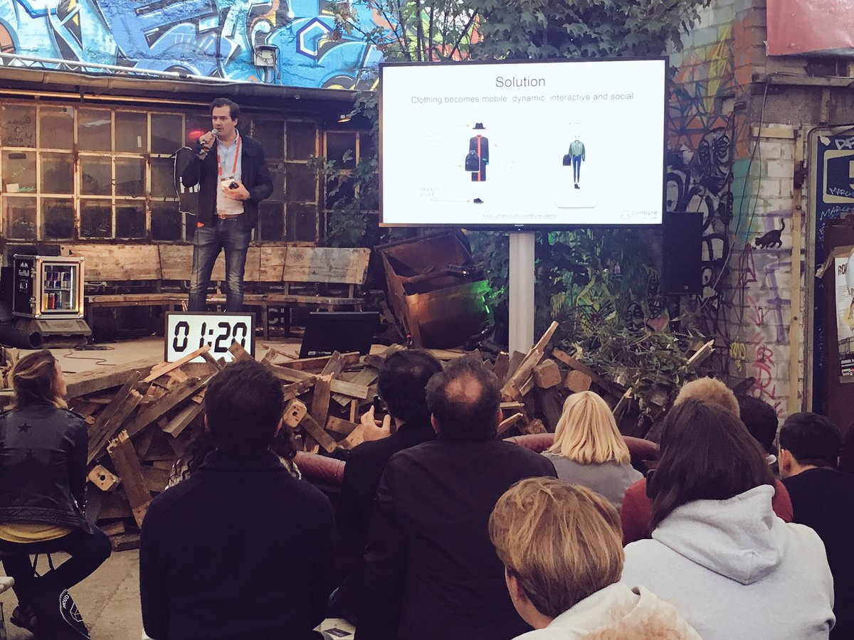 PIRATESummit's tweet photo. Final pitches! @combyneapp is now on stage at #captainsdeck 🙌🏼🙌🏼
#piratesummit https://t.co/g5CeN4ThXr