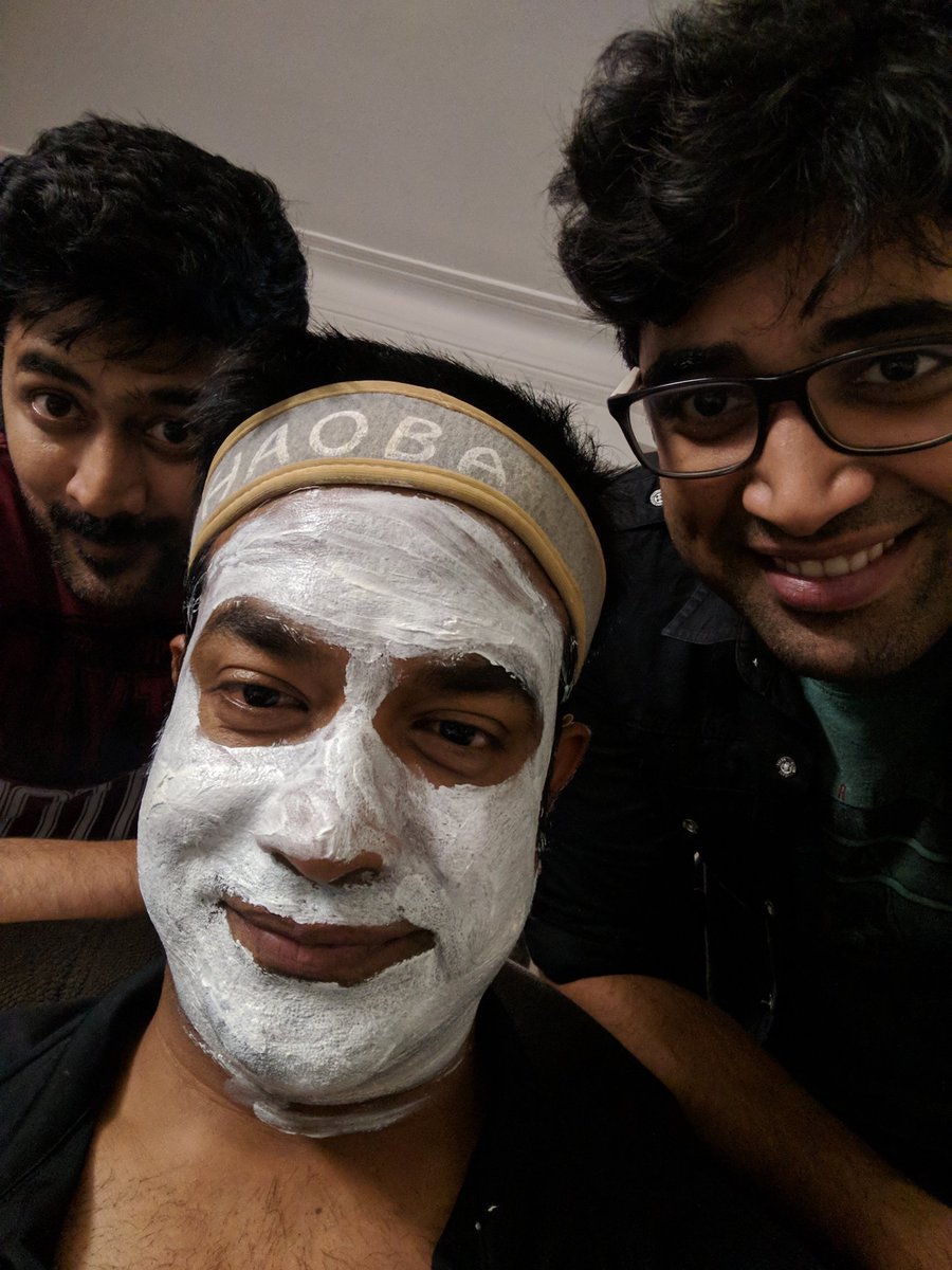 AdiviSesh's tweet photo. Me and @23_rahulr with our beauty queen! @vennelakishore https://t.co/YanNO0AtFP