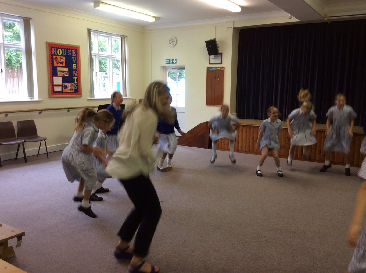 A purposeful buzz around the school. Welcome back girls! 👍