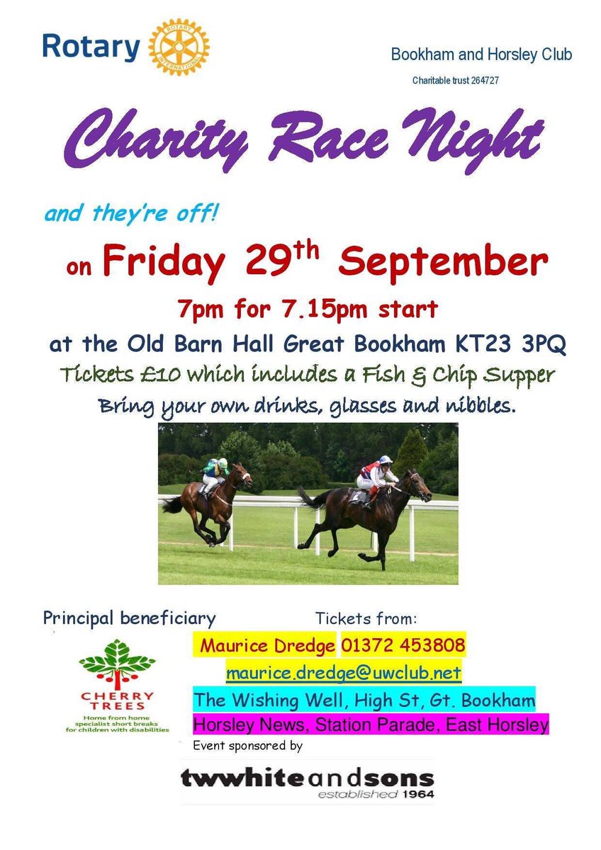 Bookhamvillage On Twitter Very Few Tickets Left For This Event