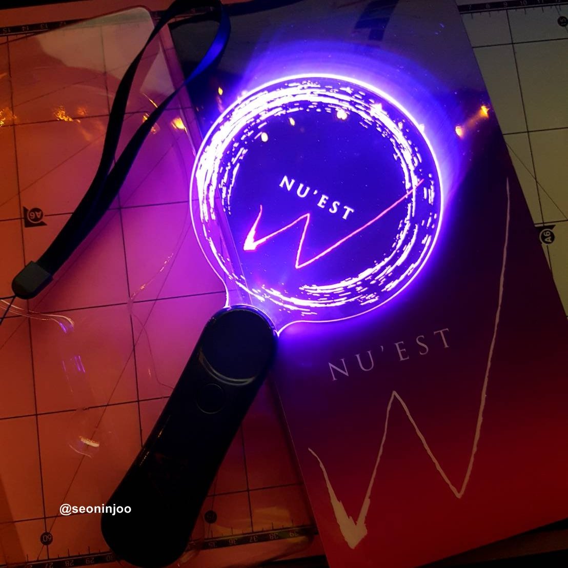 So Nu'est W unveiled their official lightstick.. | allkpop Forums