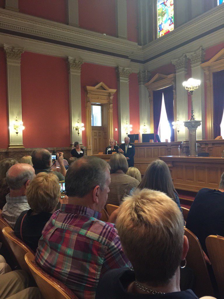 Stan_31's tweet image. Congratulations to Tom &amp;amp; Corinne Carrigan-Governor's Service Award Winners 2017