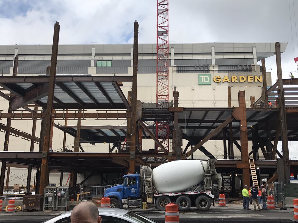 TonyDungy's tweet photo. Walking around Boston this morning wondering the chances of these venues hosting a World Series, AFC Champ game &amp; NBA Finals this year? https://t.co/inGKNZEmHC