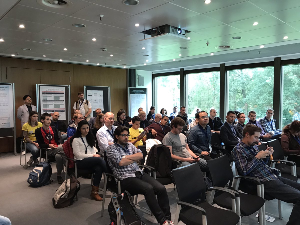 stsauer13's tweet image. Enjoyed chairing the ESEC/FSE 2017 industrial-track session on Understanding Software Developers. Great talks, speakers &amp;amp; audience. #esecfse