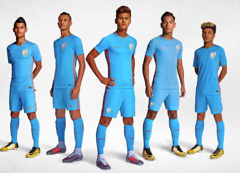 indian football team shirt