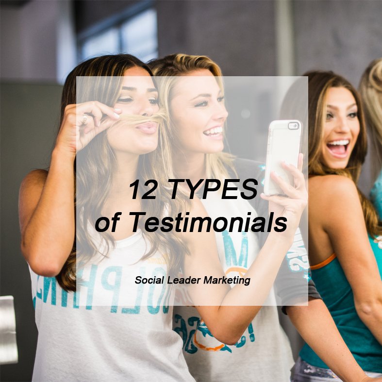 SocialMedia4u_'s tweet photo. 12 Types of Testimonials for your business.
https://t.co/y98A2FjkcZ
#ThursdayThoughts #social_media_guide #TypesOfTestimonials #Marketing https://t.co/R0ZJY14umV