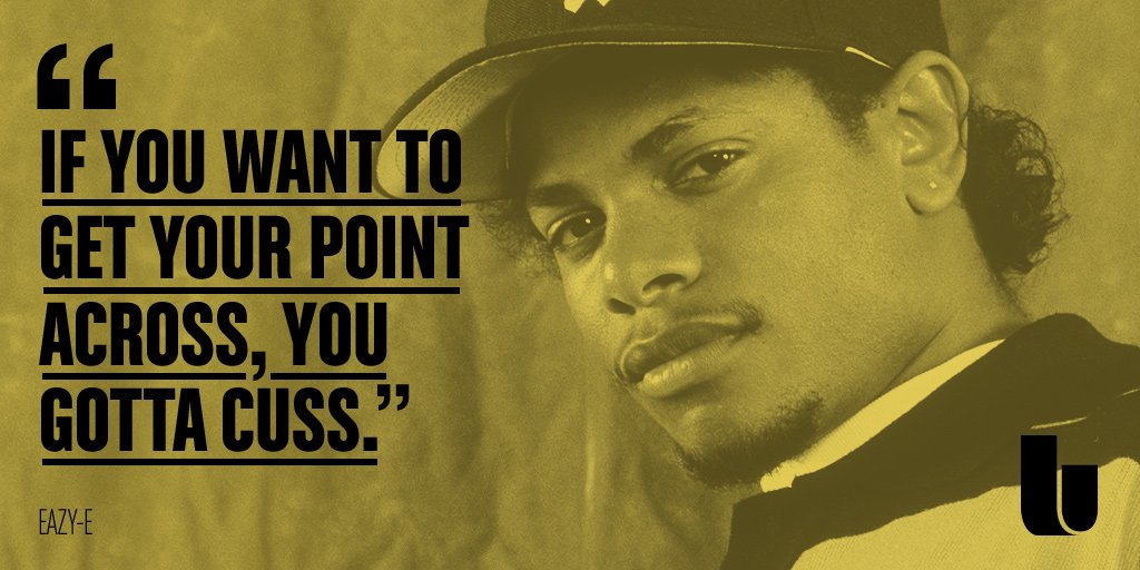 Happy birthday to a legend that was gone too soon, Eazy E. 