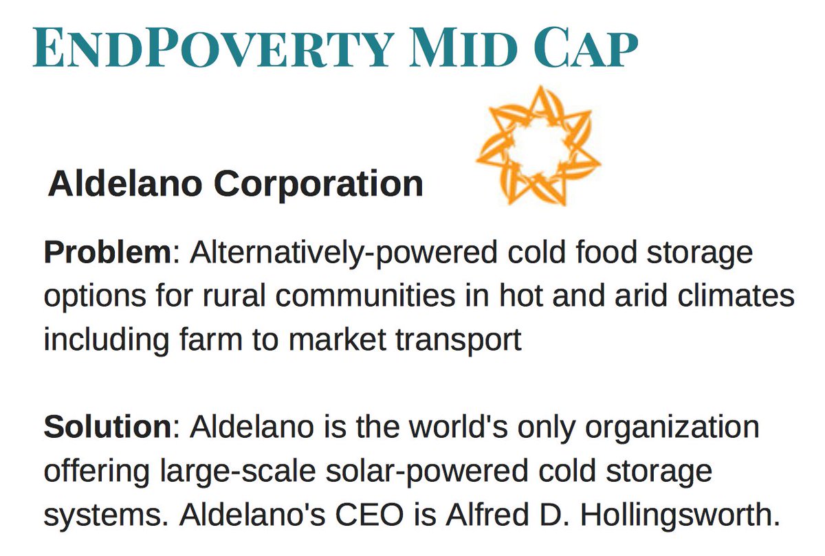 AldelanoSolar's tweet photo. We were featured along with Unilever, J.B. Hunt &amp; more in @BizEndsPoverty's newsletter! See The Newsletter: https://t.co/NarRxX77Ww https://t.co/fYzTvRnsXA