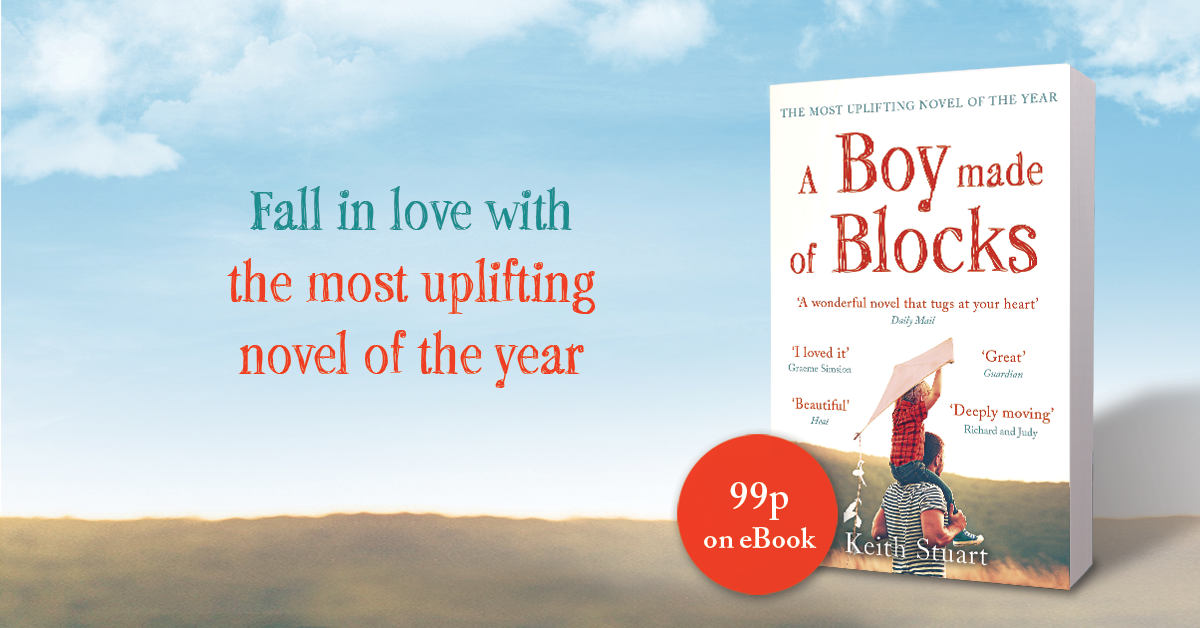 littlebookcafe's tweet photo. Oooh this year's most uplifting novel is just 99p again for a short time only! #MadeOfBlocks @keefstuart https://t.co/APnSkTdkSs
