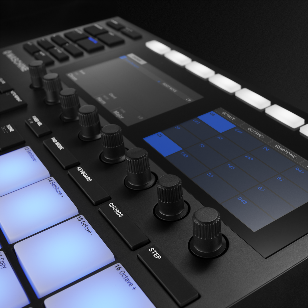 NI_News's tweet photo. It’s here. See what’s new in #Maschine Mk3: https://t.co/dzxNCWO6e2 #TotalNonstopCreativity https://t.co/BryTw0Mpx2