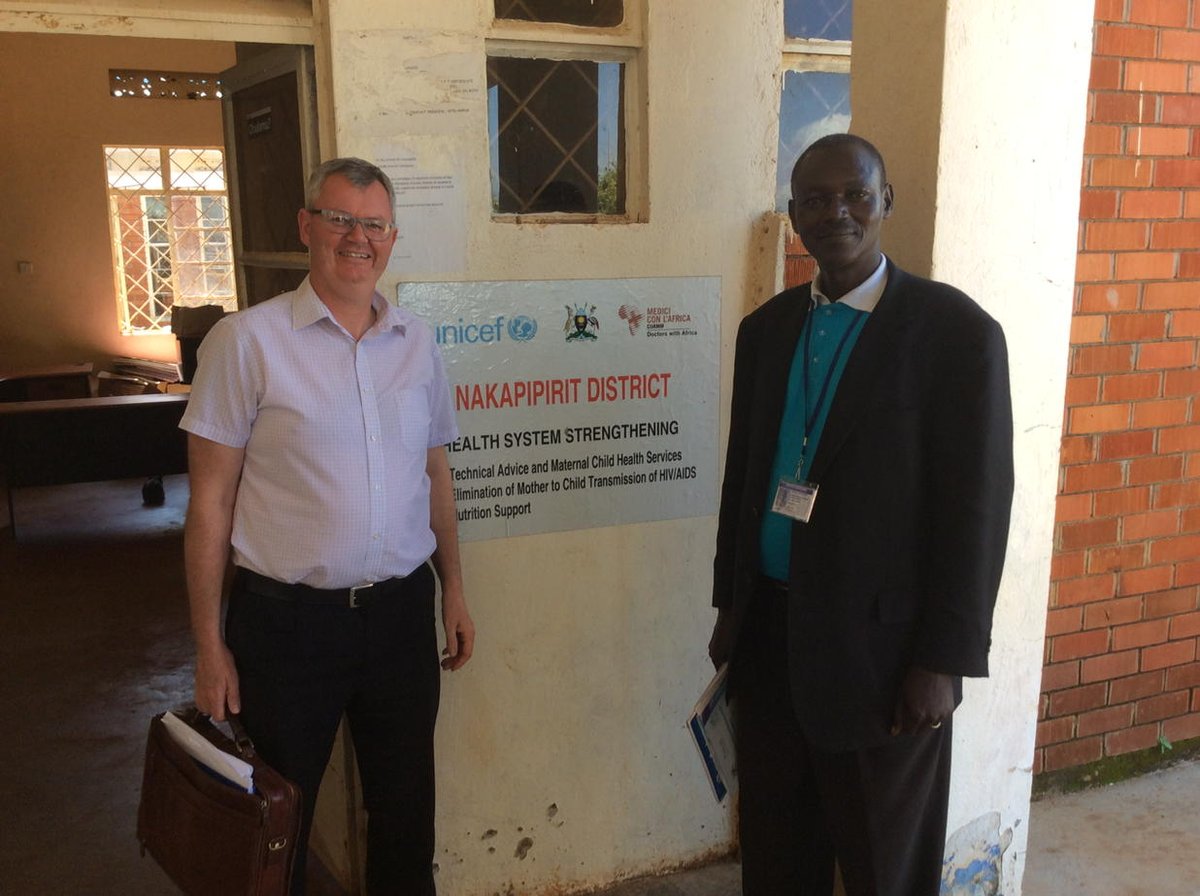 Today @Karamoja, @Irish Aid supported UNJointProgramme on HIV, health systems strengthening key issue @IrlEmbUganda