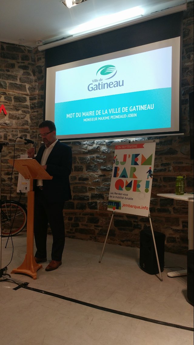 JembarqueGat's tweet photo. Maxime Pedneaud-Jobin nous parle de l'importance de la #MobilitéDurable en Outaouais #PrioritéTC https://t.co/AEFcI8DkId