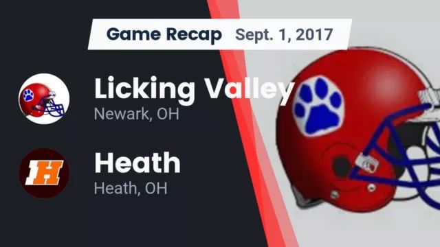 Video highlights from the Licking Valley vs Heath football game on Victory Views: bit.ly/2gOFLYa