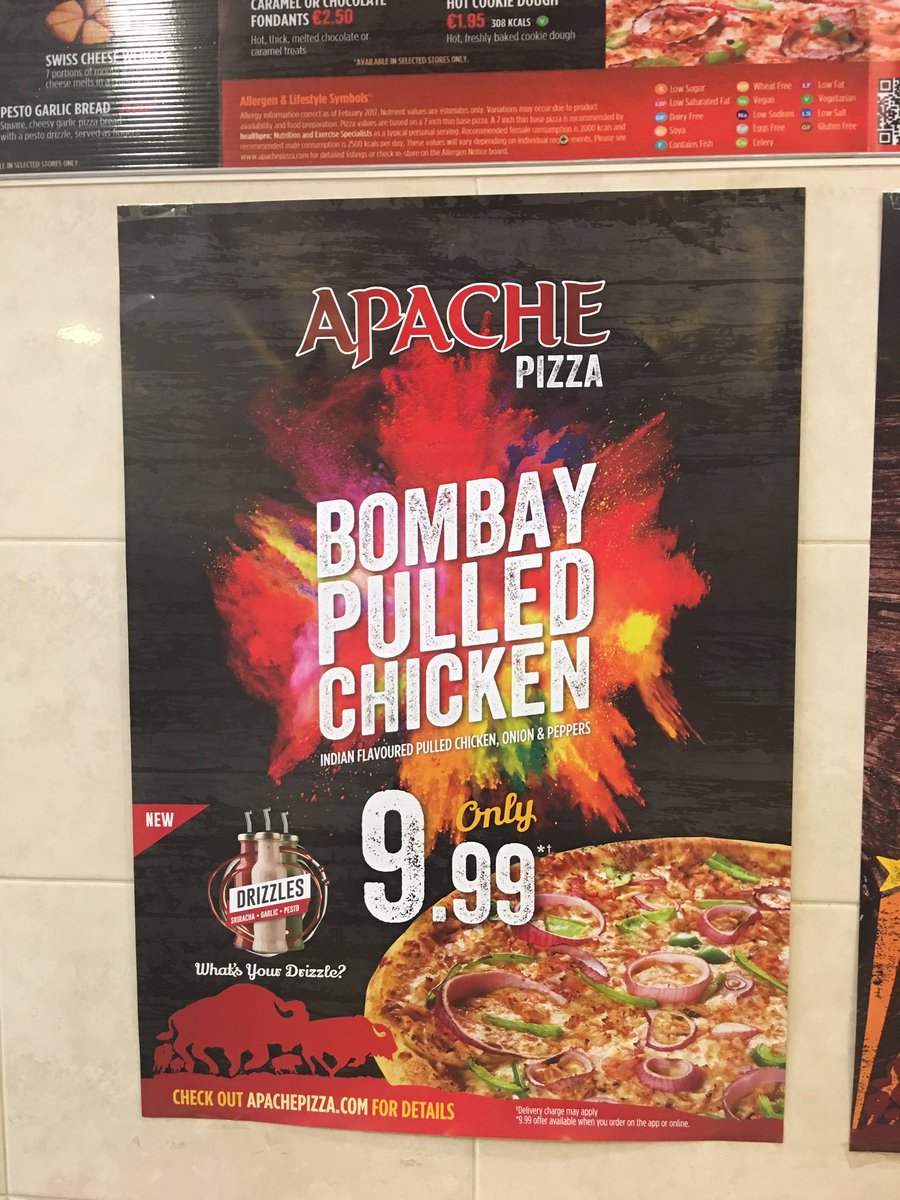Apache pizza tweet media
