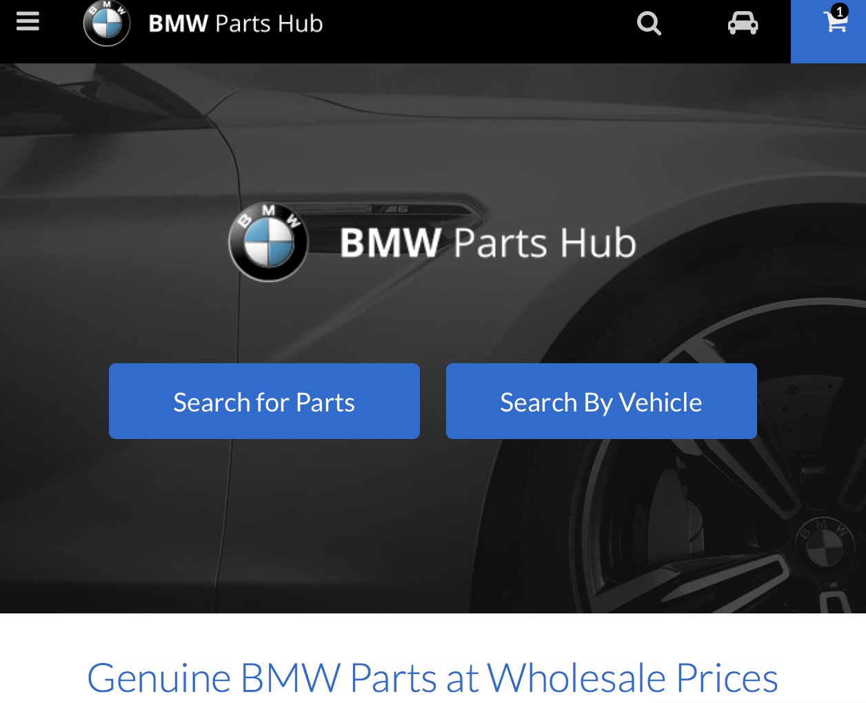 BMW Parts Hub BMWPartsHub X