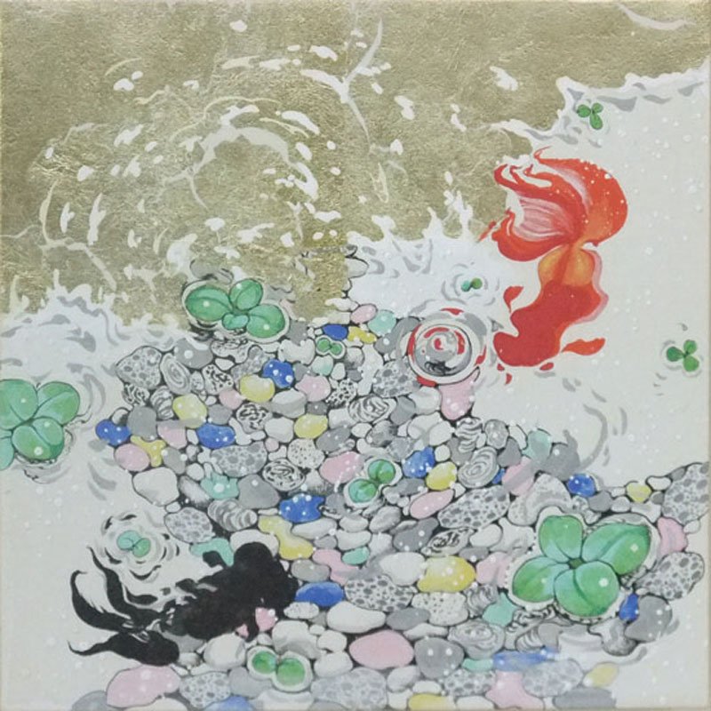 CGdrawing's tweet image. Japanese painter 菅かおる