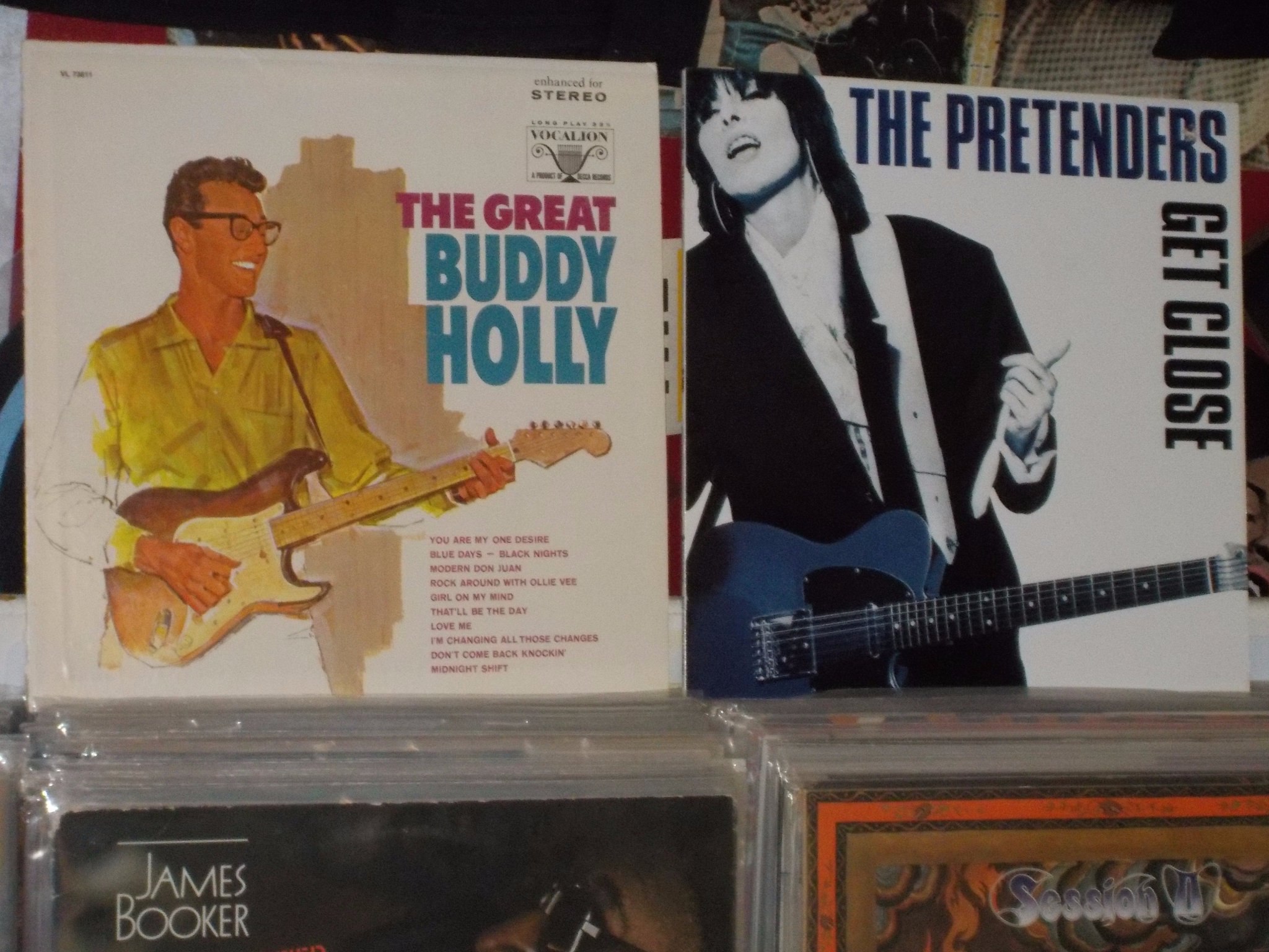 Happy Birthday to the late Buddy Holly & Chrissie Hynde 