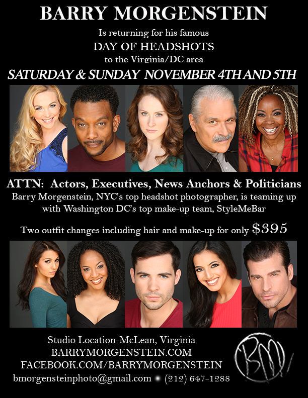 Barry Morgenstein (@barrymphotog) on Twitter photo headshots with <a href="/barrymphotog/">Barry Morgenstein</a> and <a href="/StyleMeBar/">-StyleMeBar-</a> returns to DC/VA/MD area Nov 4th and 5th! barrymorgenstein.com headshots with <a href="/barrymphotog/">Barry Morgenstein</a> and <a href="/StyleMeBar/">-StyleMeBar-</a> returns to DC/VA/MD area Nov 4th and 5th! barrymorgenstein.com