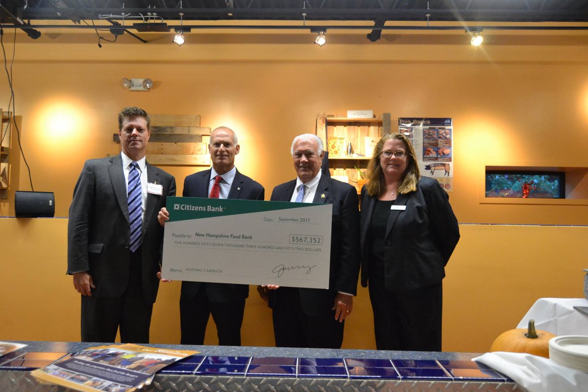 NHFB's tweet photo. Last night, we kicked off #HungerActionMonth & celebrated another successful year of #NothingNH w/ @citizensbank! https://t.co/ds3XeNqaKD https://t.co/IFBqRTPBo1
