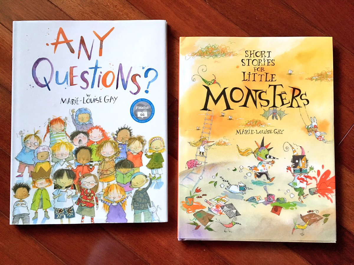 copetoons's tweet photo. Bought both of these Marie-Louise Gay books today (published by @GroundwoodBooks). So awesome I wish I got them sooner!! #kidlit #kidlitart https://t.co/KYk5pmxdZ2