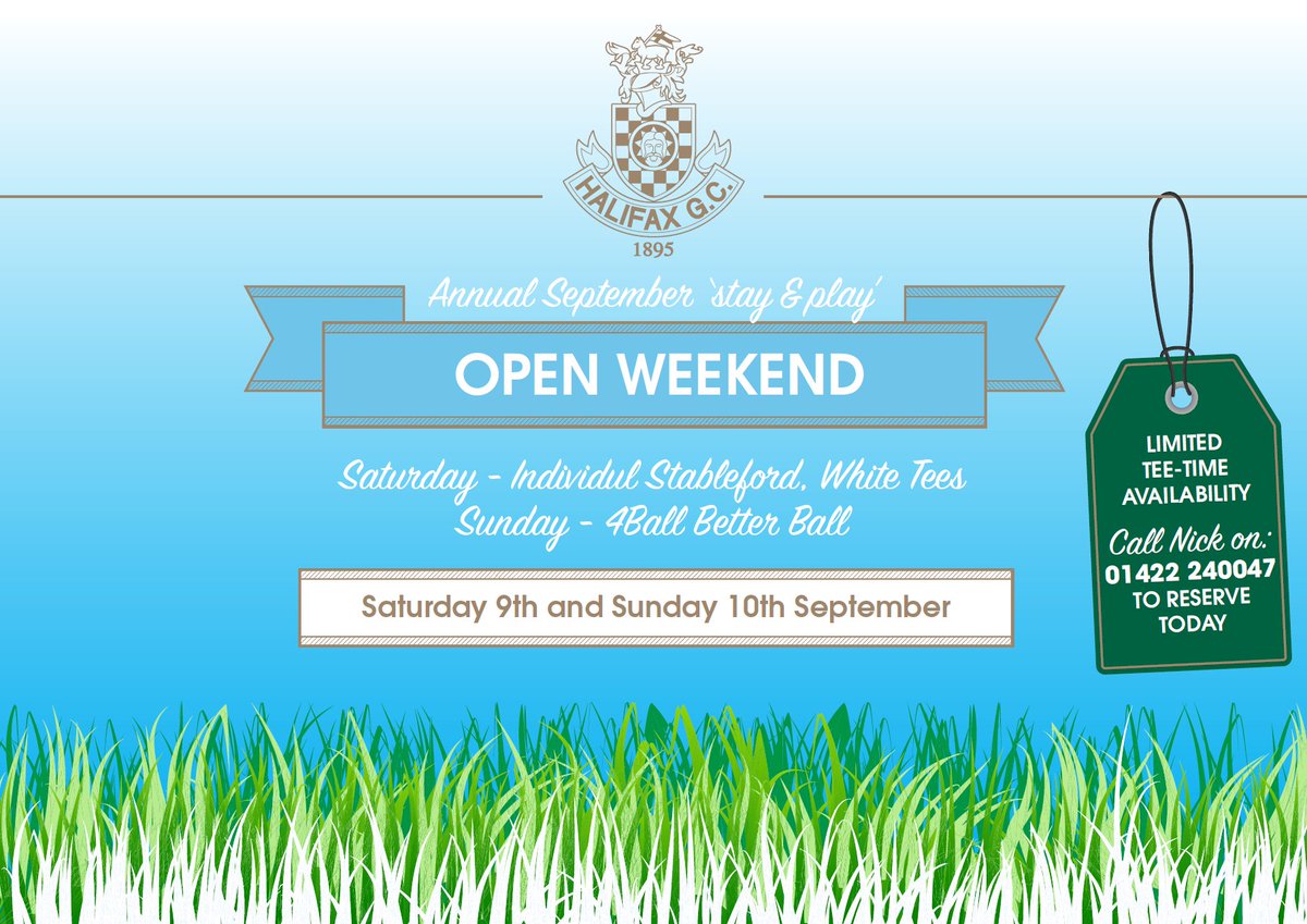 Halifax Golf Club Twitter