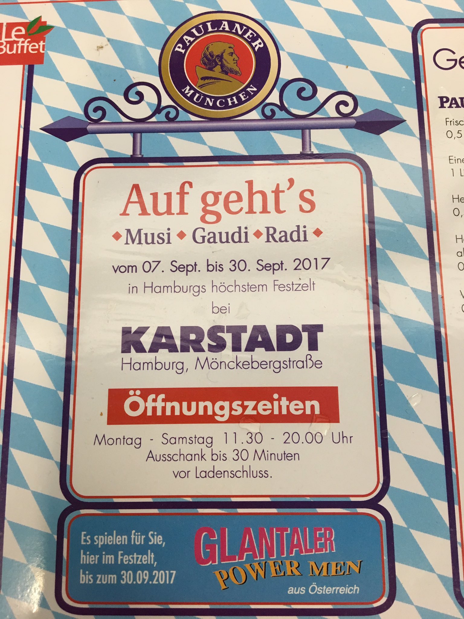Karstadt hamburg oktoberfest Oktoberfest in