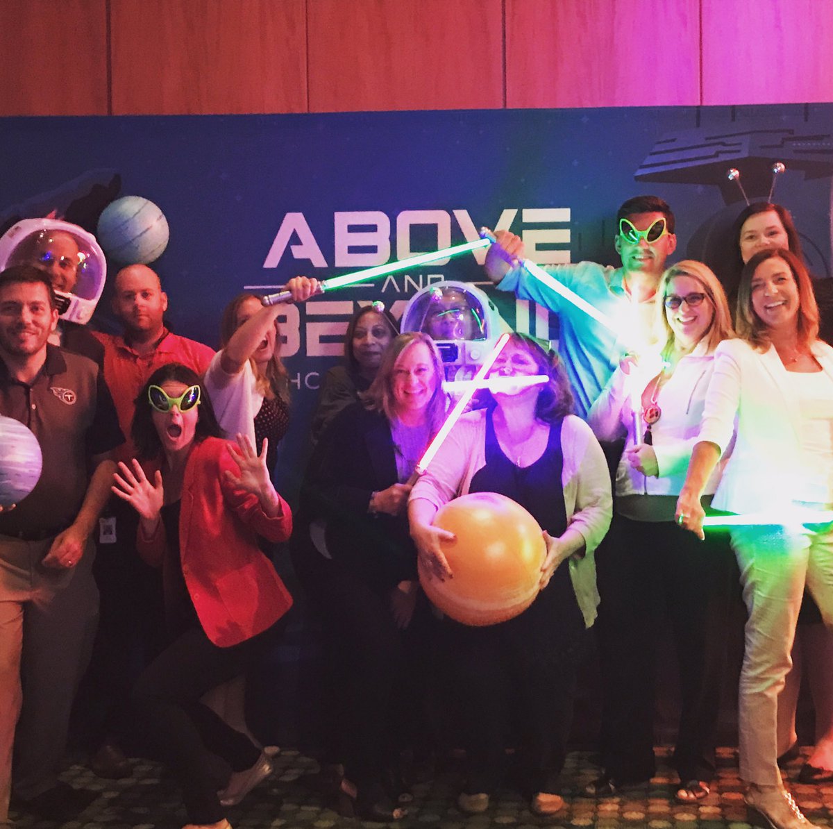 oocberry's tweet photo. In a galaxy far, far away... 👽#allhands17 #aboveandbeyond #healthcareinspired @HCA_IT https://t.co/vdIva6xE7d